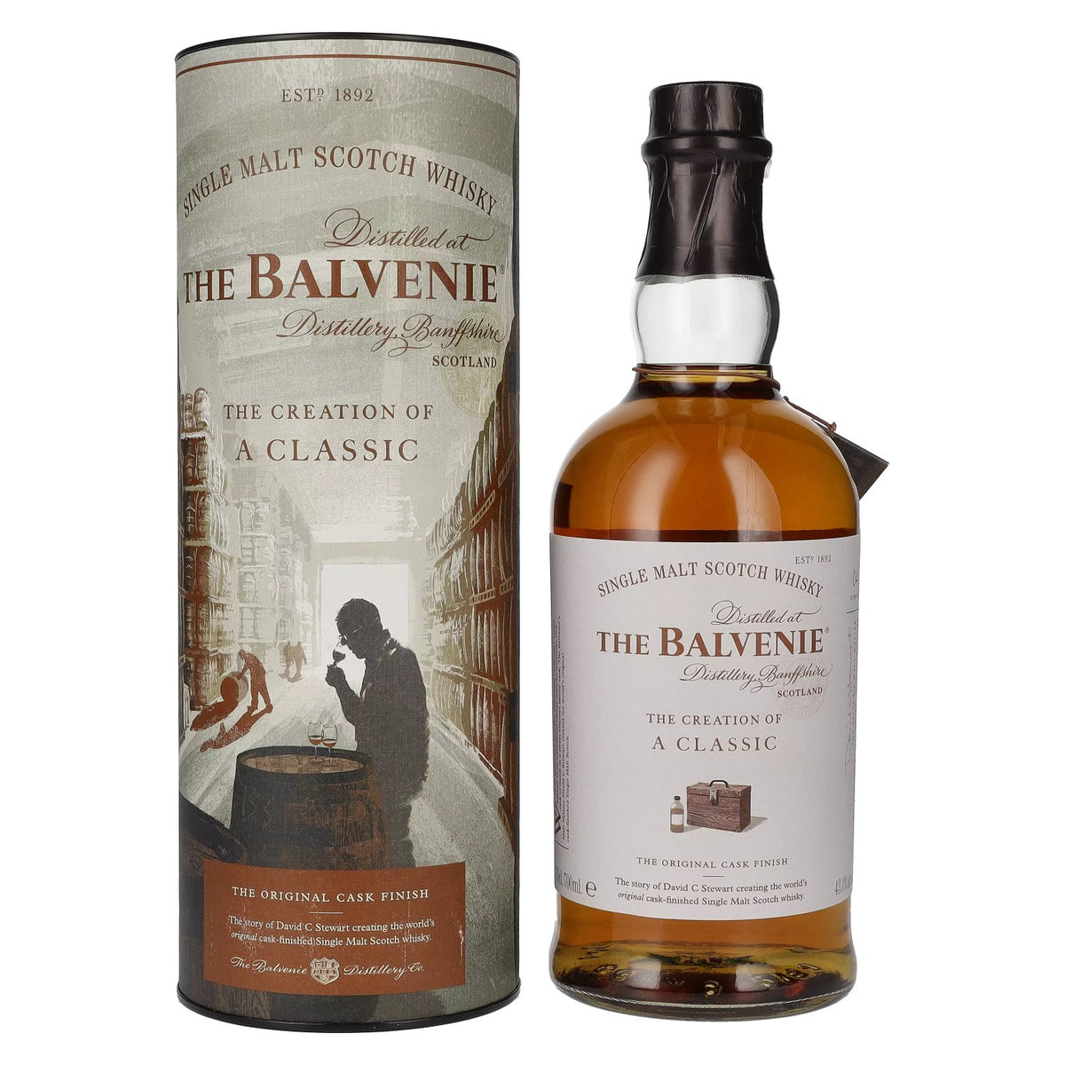 The Balvenie THE CREATION OF A CLASSIC 43% Vol. 0,7l in gift box
