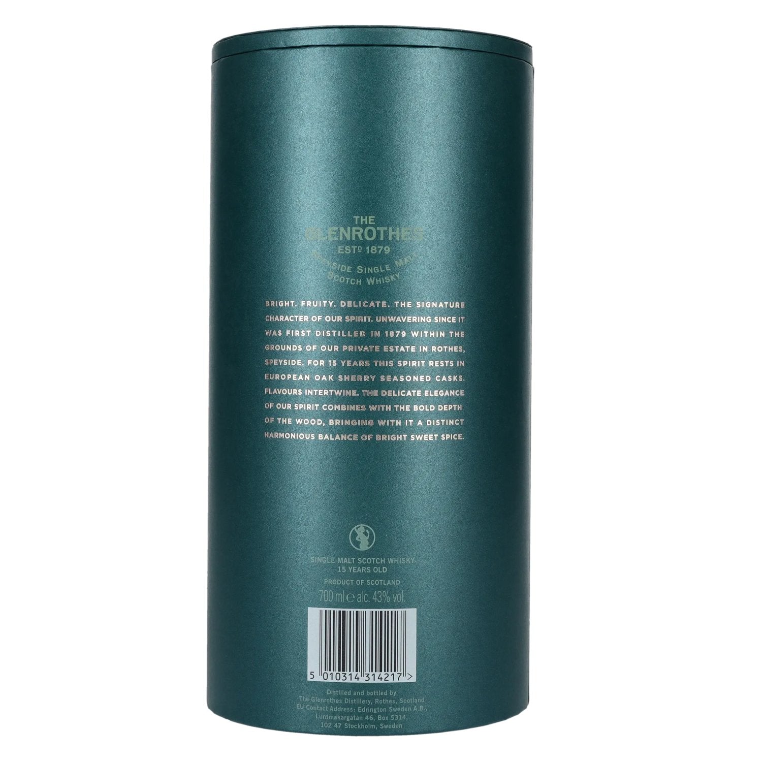 The Glenrothes The 15 Speyside Single Malt 43% Vol. 0,7l in gift box