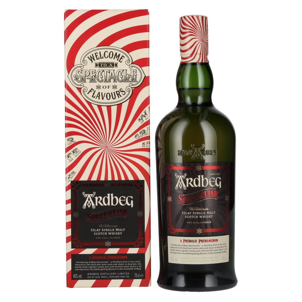 Ardbeg SPECTACULAR The Ultimate Islay Single Malt Scotch Whisky 46% Vol. 0,7l in gift box