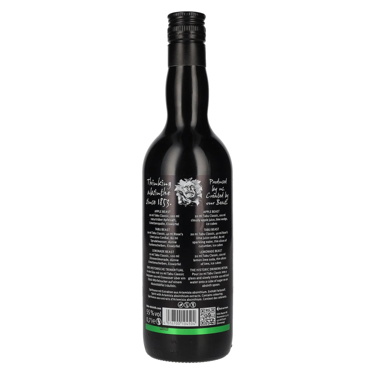 Tabu Classic Absinth 55% Vol. 0,7l