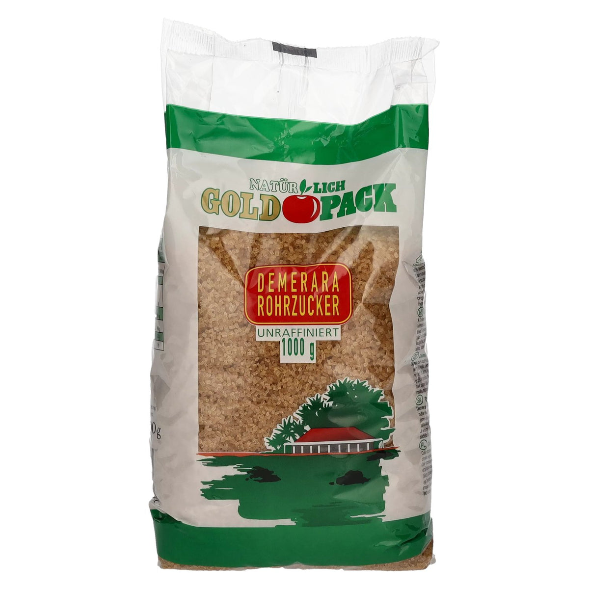 Unrefined cane sugar, 1000 g