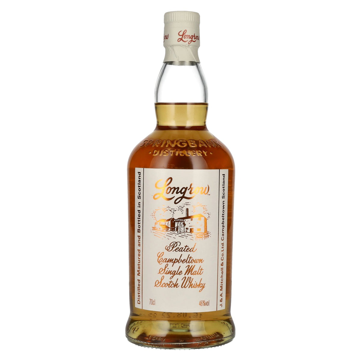 Springbank Longrow Peated Campbeltown Single Malt Scotch Whisky 46% vol. 0.7 l