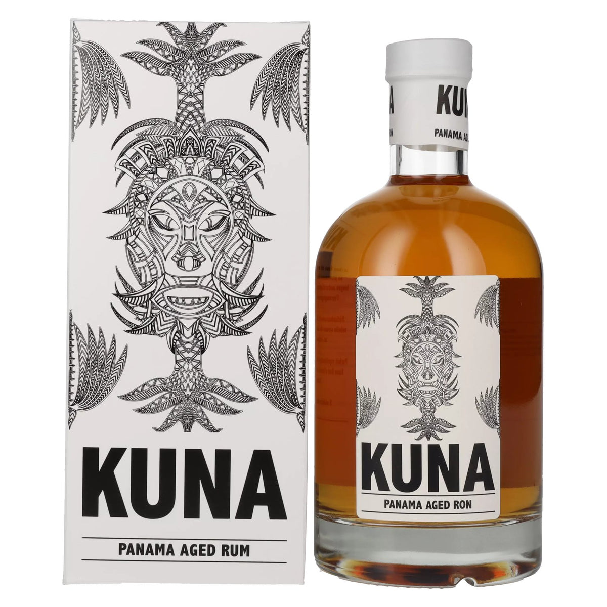 Kuna Panama Aged Ron 40% vol. 0,7l en boîte cadeau