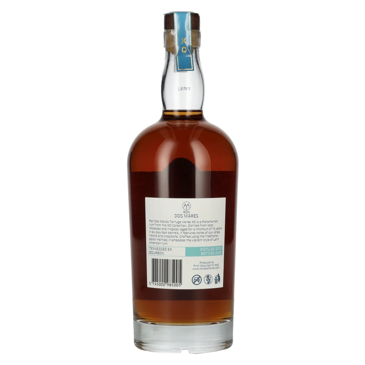 Ron Dos Mares XO Tortuga Verde Special Edition 40% Vol. 0,7l