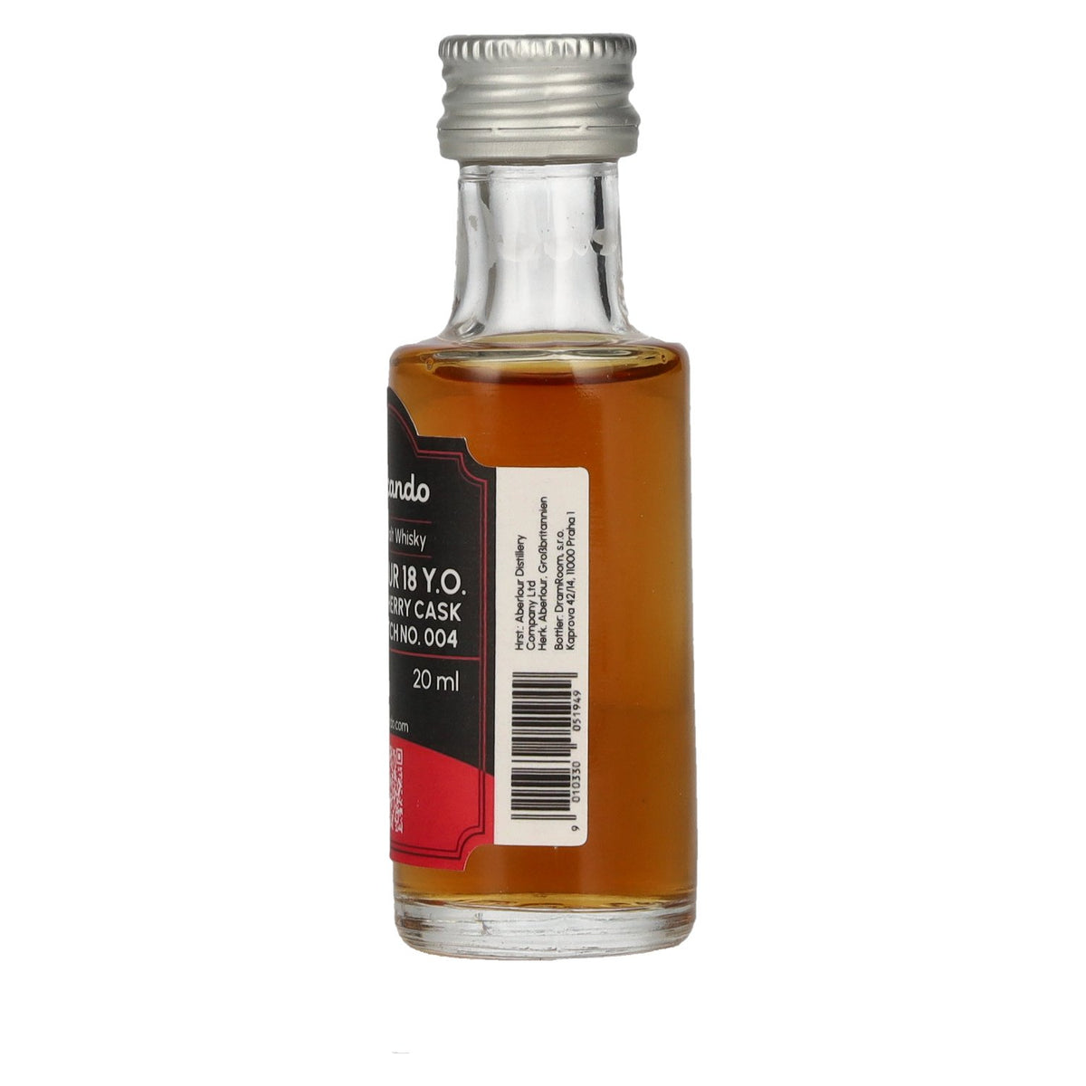 Aberlour 18 Years Old Double Sherry Cask Finish Batch No. 004 43% Vol. 0,02l