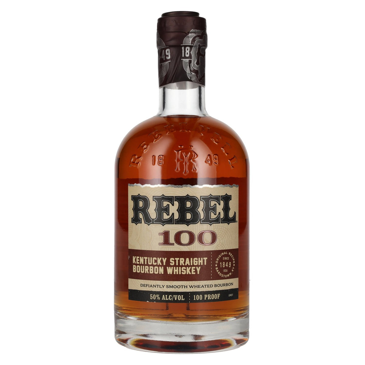 Rebel 100 PROOF Kentucky Straight Bourbon Whiskey 50% vol. 0,7l