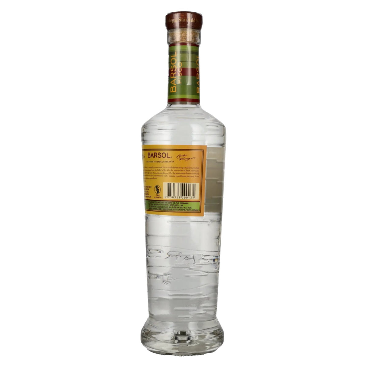 Barsol Pisco MOSTO VERDE QUEBRANTA 41,8% Vol. 0,7l