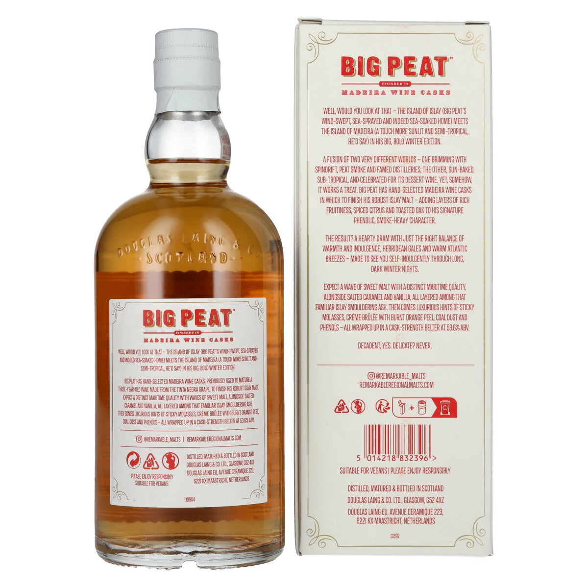 Douglas Laing BIG PEAT The Winter Edition 53.6% Vol. 0.7l in gift box