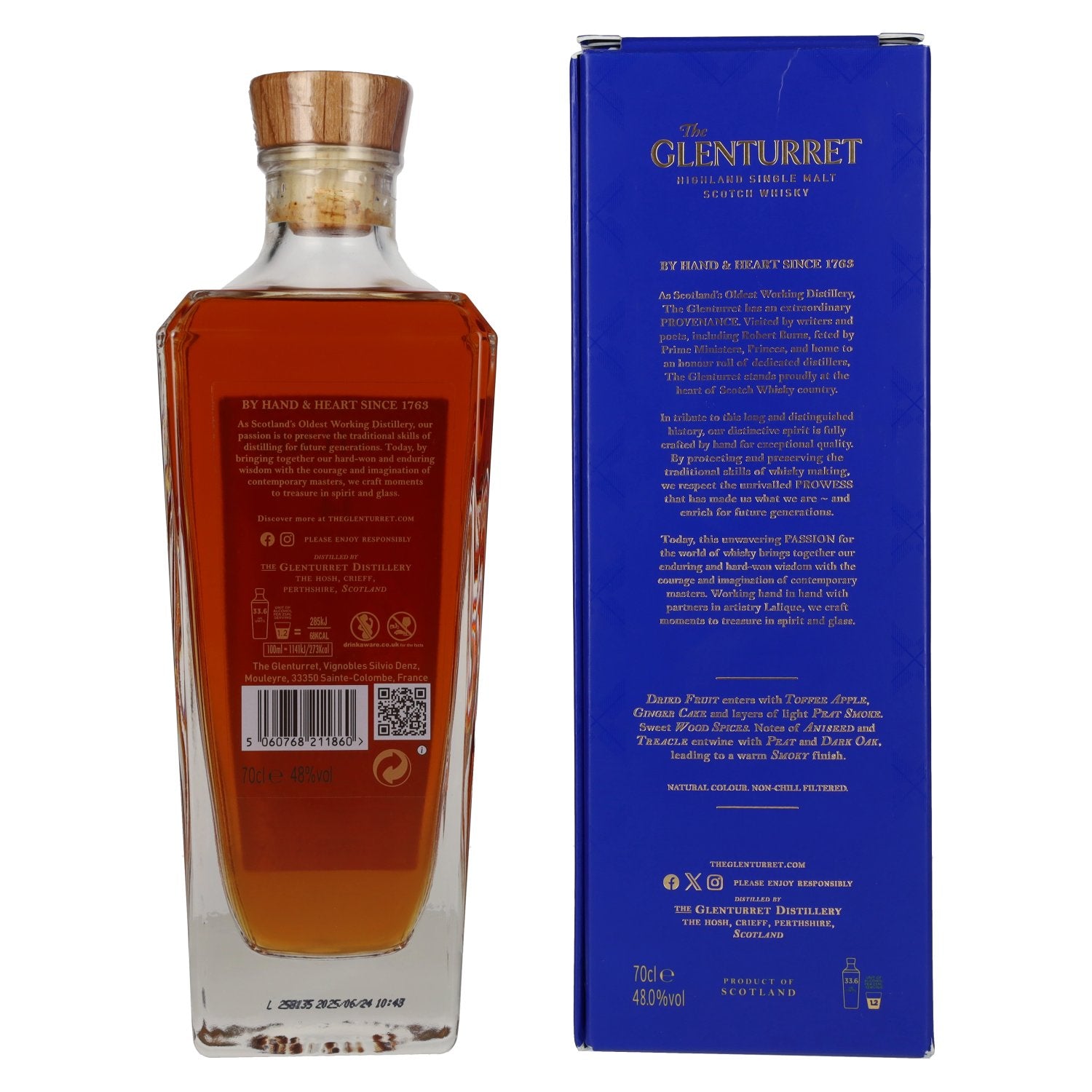 The Glenturret 14 Years Old PEAT Smoked Release 2025 48% Vol. 0,7l in Geschenkbox
