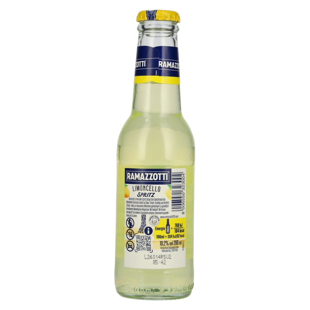Ramazzotti Limoncello Spritz 10,2% Vol. 0,2l