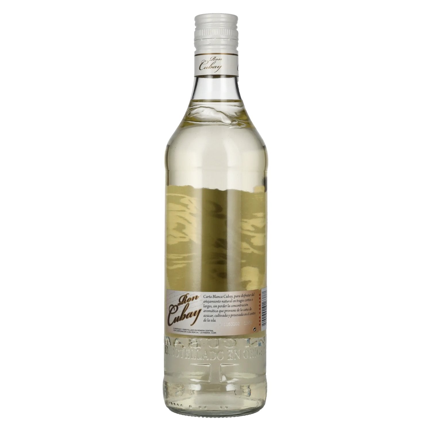Ron Cubay Carta Blanca 38% Vol. 0,7l