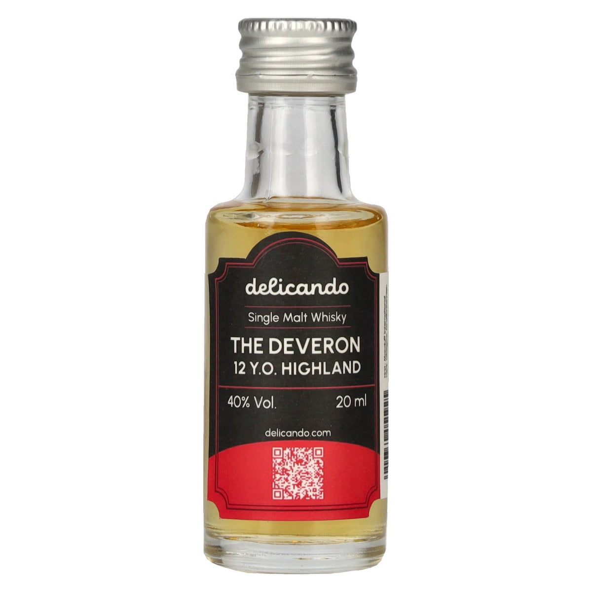 The Deveron 12 ans d'âge, single malt des Highlands, 40 % vol., 0,02 l