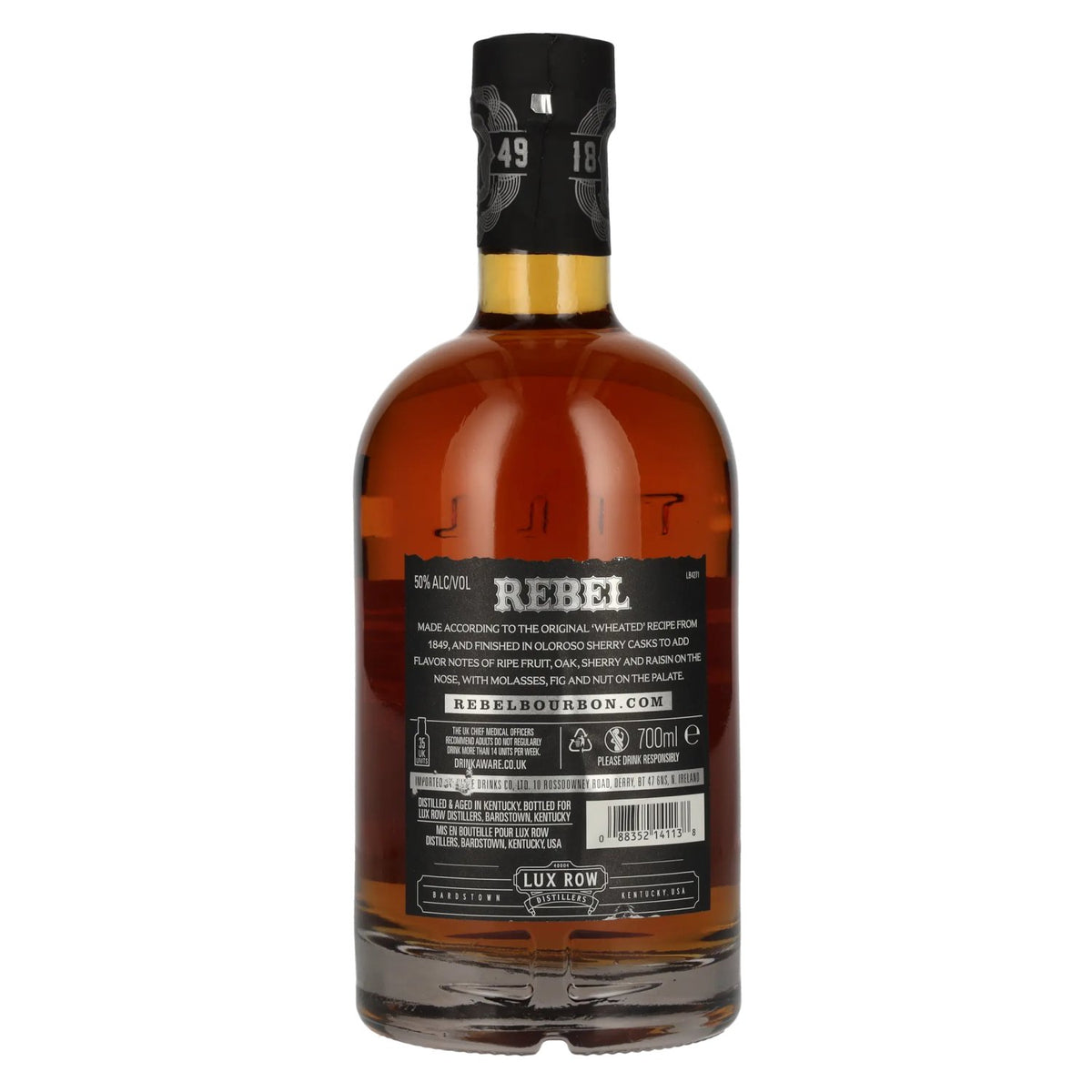 Rebel 100 Kentucky Straight Bourbon Whiskey Oloroso Sherry Casks 50% Vol. 0,7l