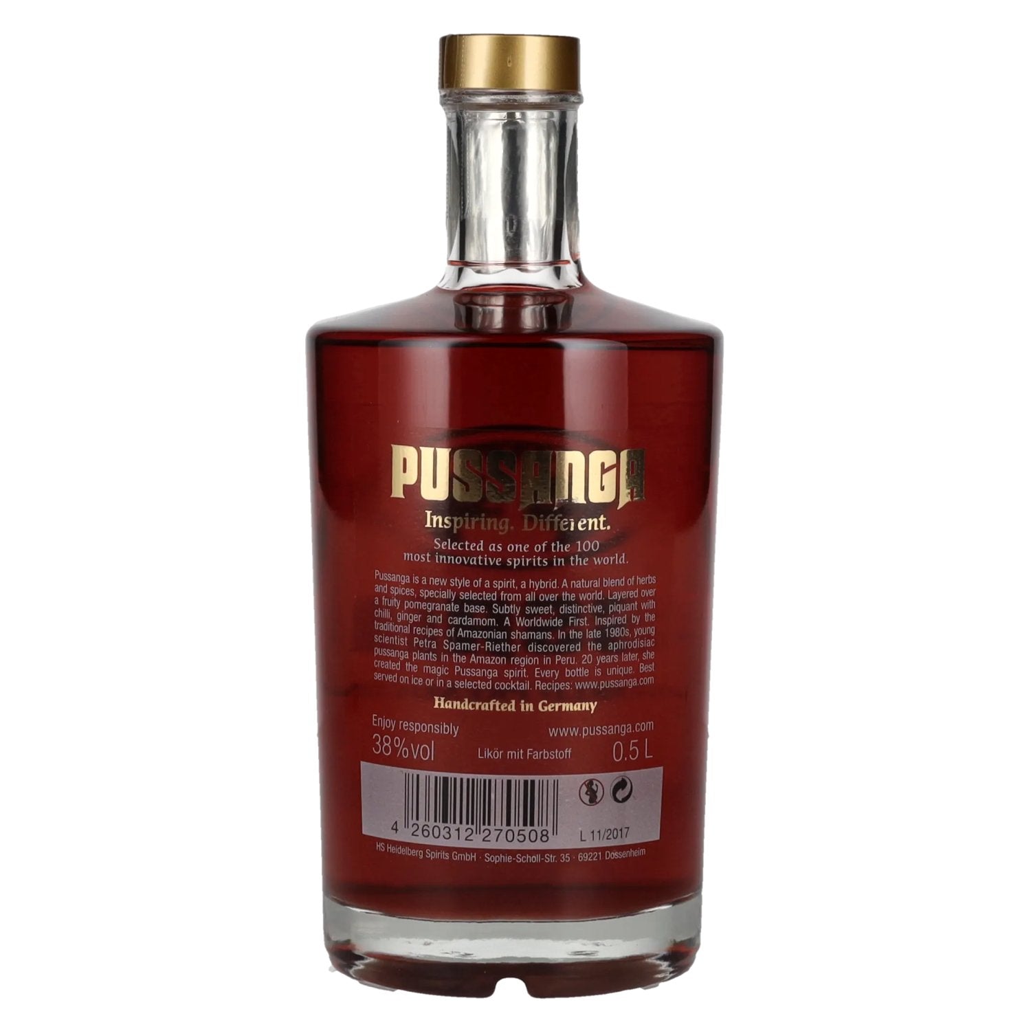 Pussanga World Premium Liqueur 38% Vol. 0.5l