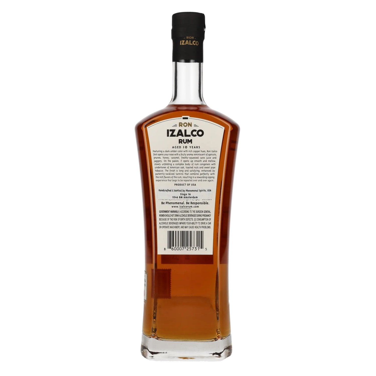 Ron Izalco Gran Reserva 10 Años Rum CASK STRENGTH 60,3% Vol. 0,7l
