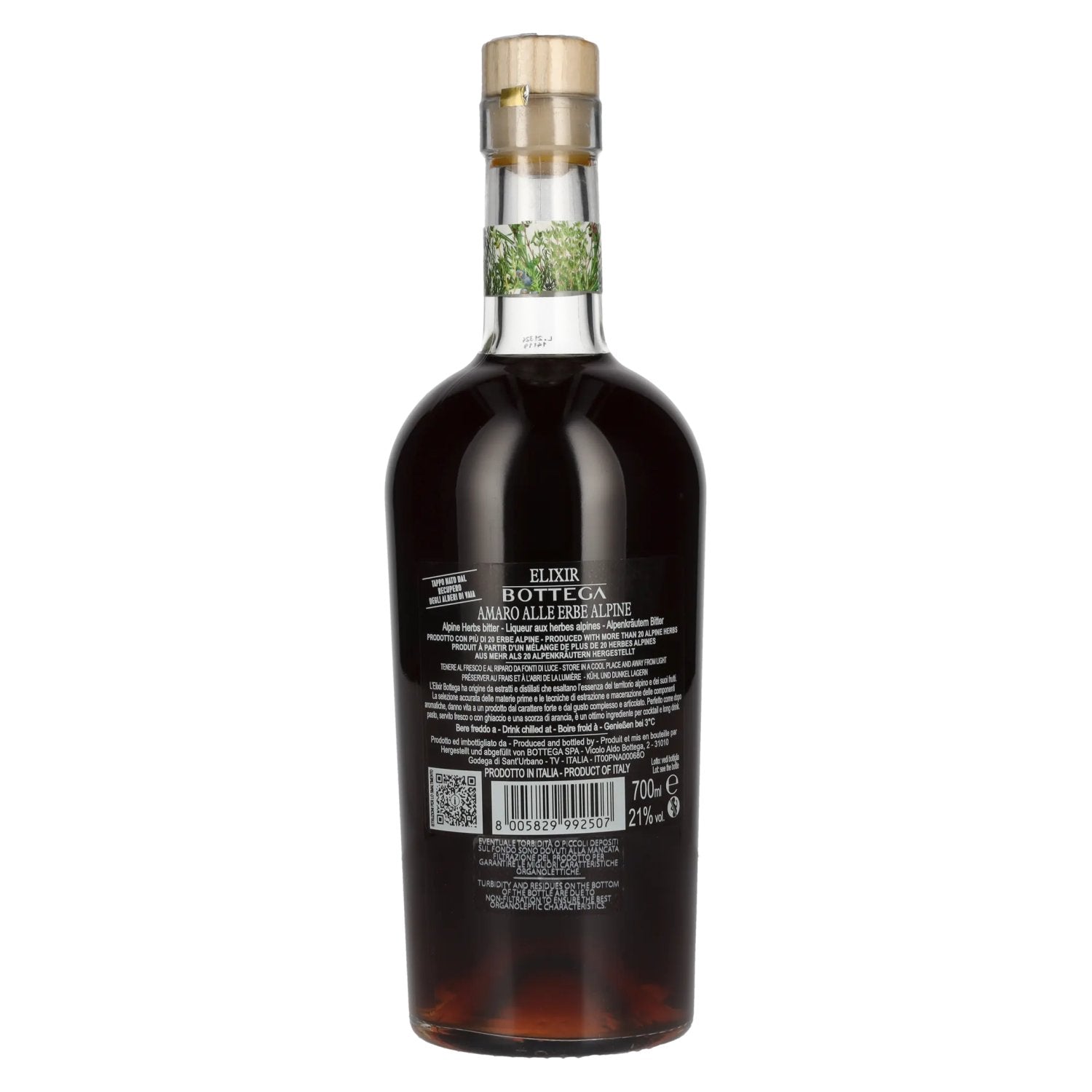 Bottega ELIXIR AMARO Liqueur 21% Vol. 0,7l