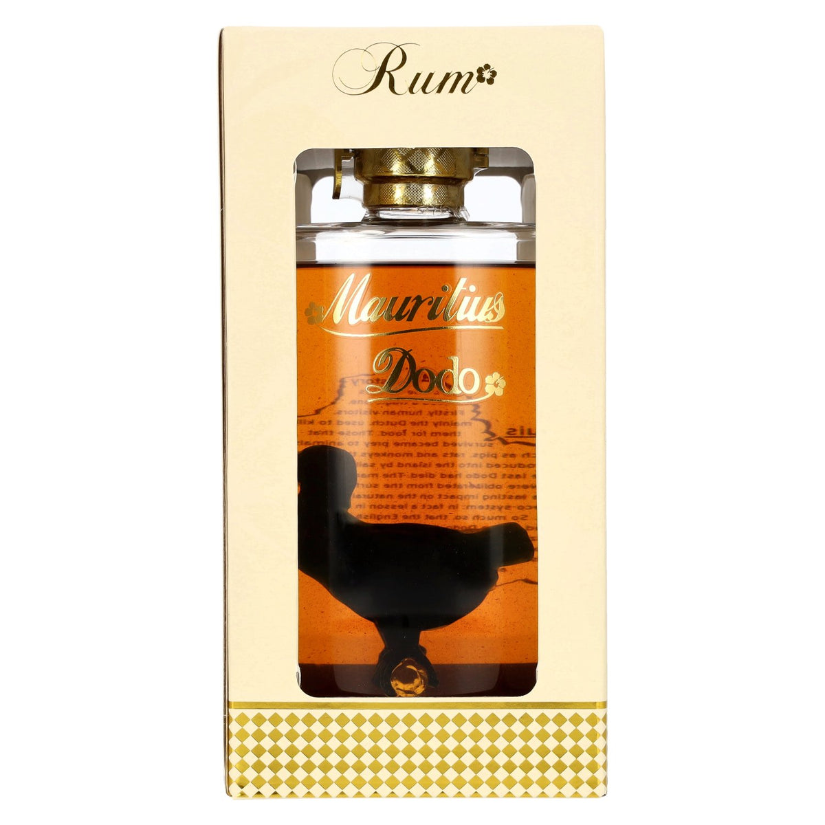 Mauritius Dodo Gold Rum 40% vol. 0,7l en boîte cadeau