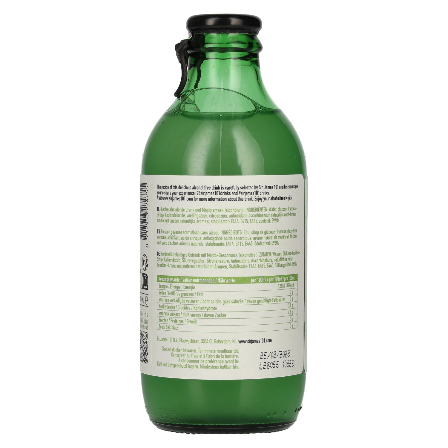 Sir. James 101 MOJITO Mocktail alcohol free 0,25l