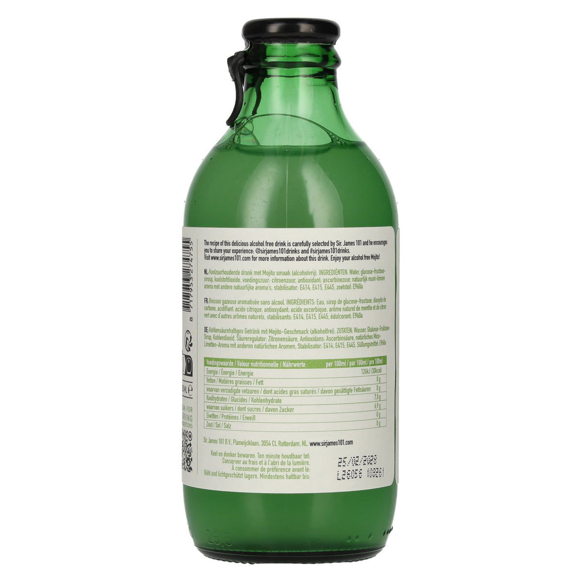 Sir. James 101 MOJITO Mocktail alcohol free 0,25l