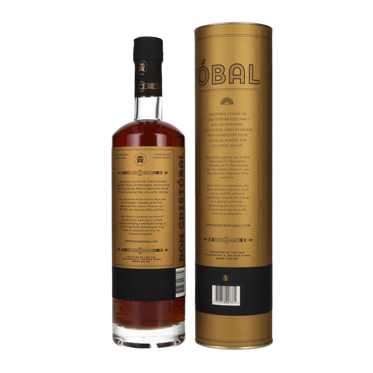 Ron Cristóbal Santa Maria Limited Edition Vintage 2009 45% vol. 0,7l en boîte cadeau