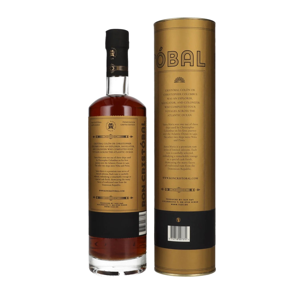 Ron Cristóbal Santa Maria Limited Edition Vintage 2009 45% vol. 0,7l en boîte cadeau