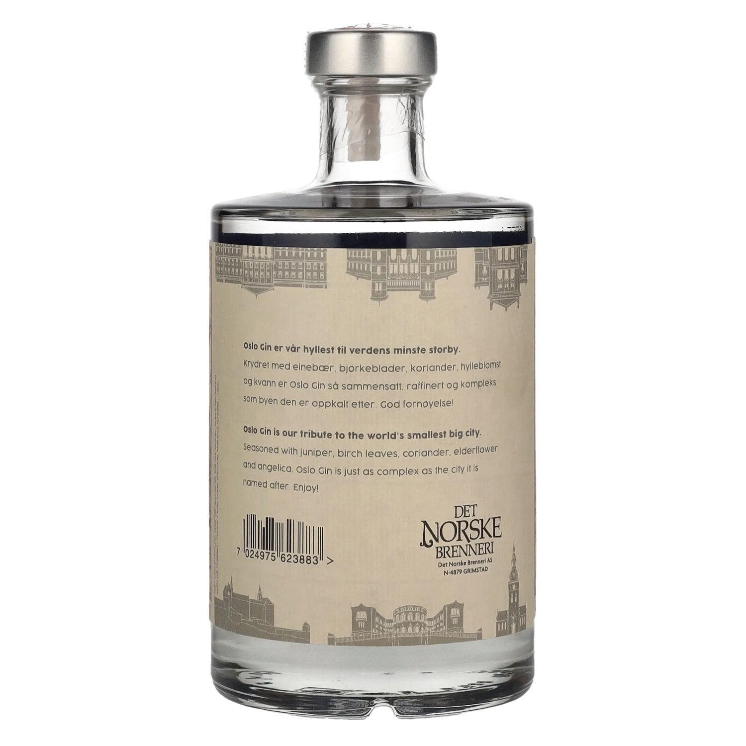 Oslo Small Batch Gin 45,8% Vol. 0,5l