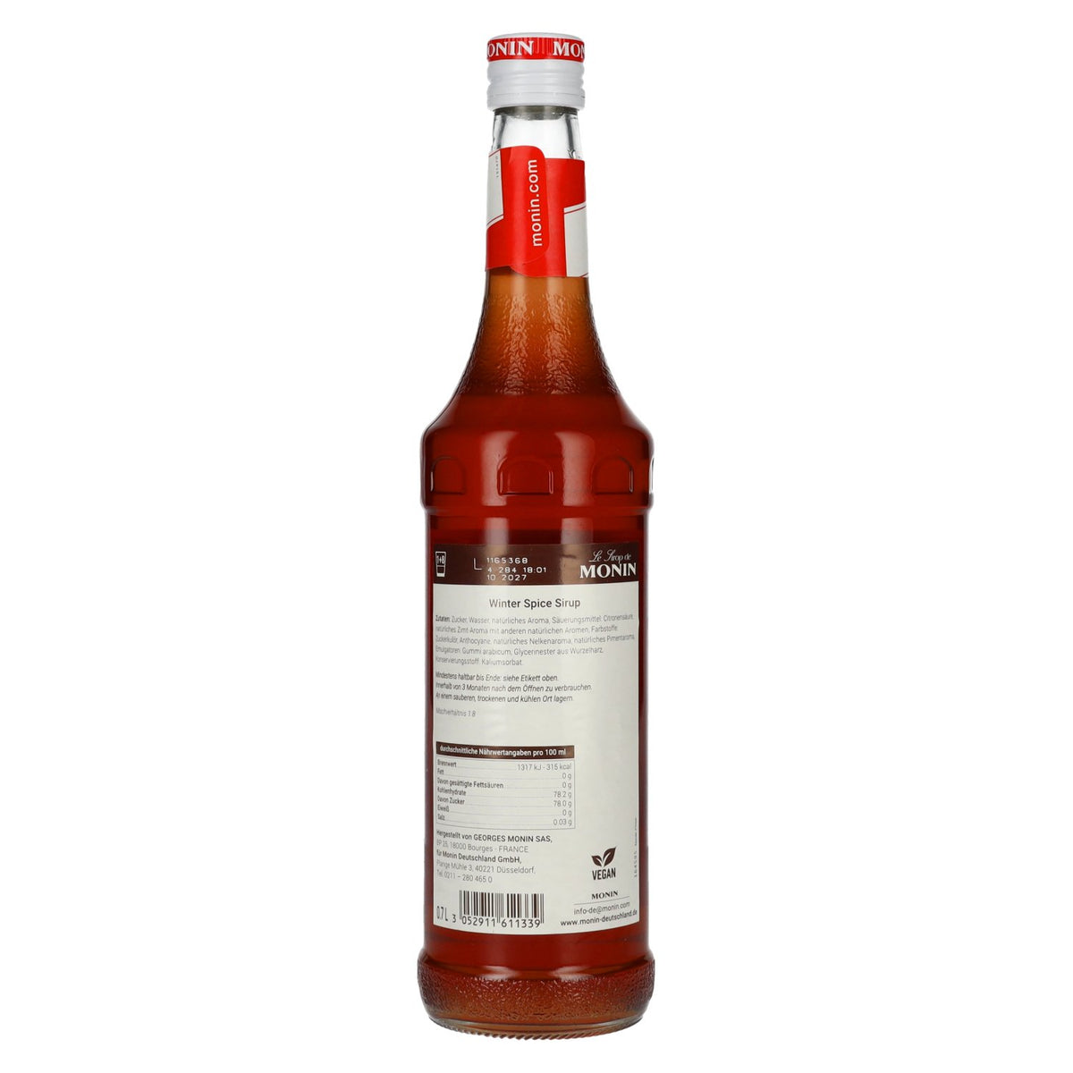 Le Sirop de Monin WINTER SPICE 0,7l