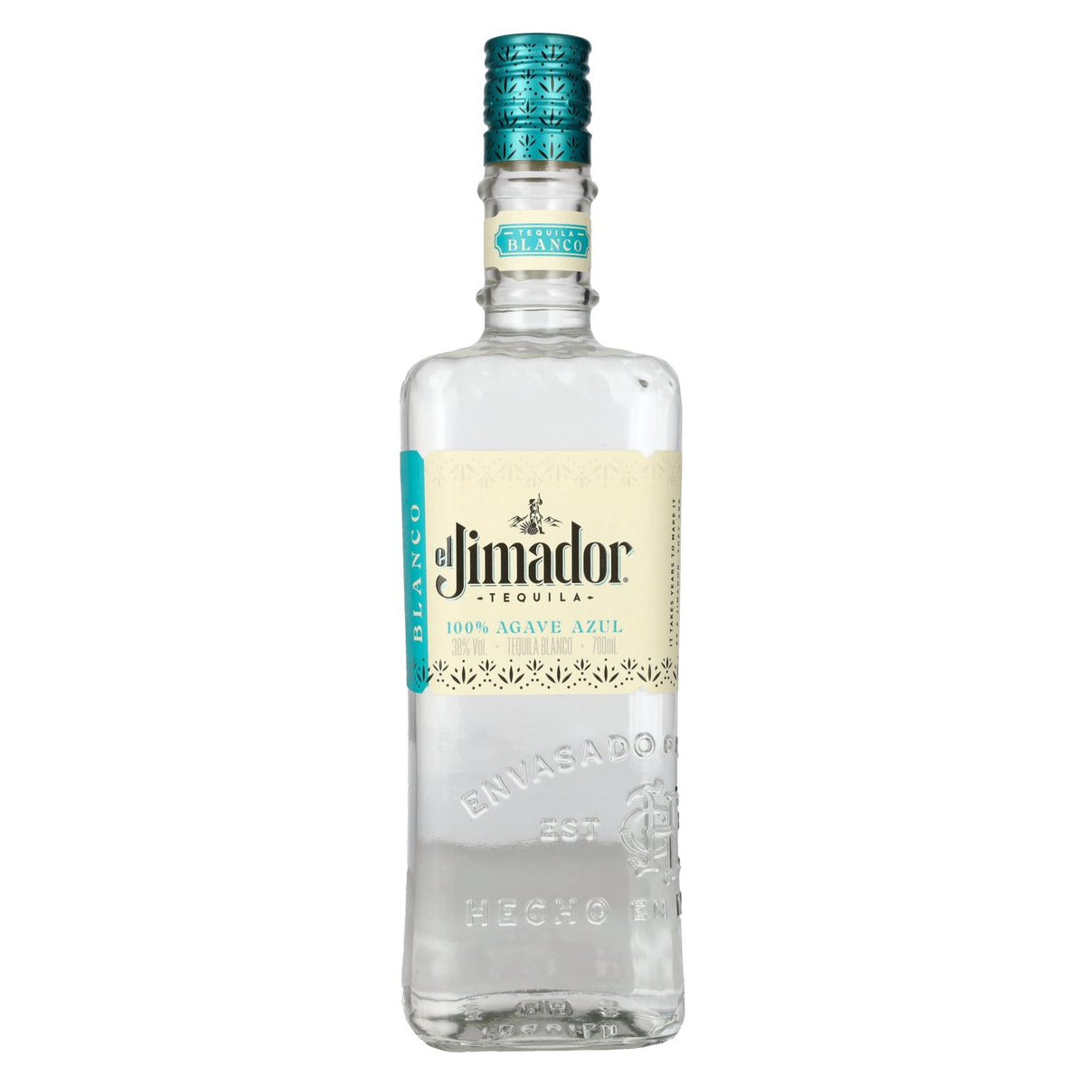 El Jimador Tequila Blanco 100% Blue Agave 38% Vol. 0,7l