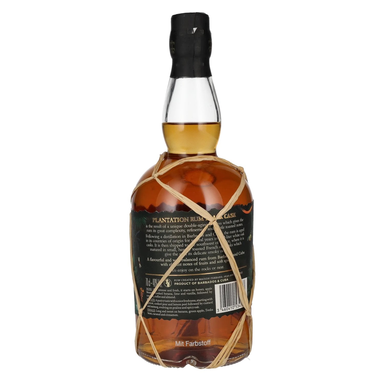 Plantation Rum BLACK CASK Barbados & Cuba 2022 40% Vol. 0,7l