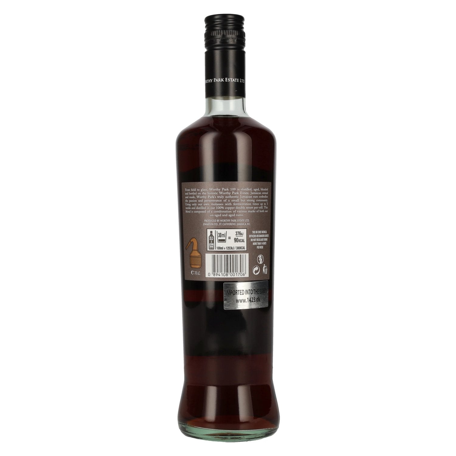 Worthy Park 109 Single Estate Jamaica Rum 54,5% Vol. 0,7l