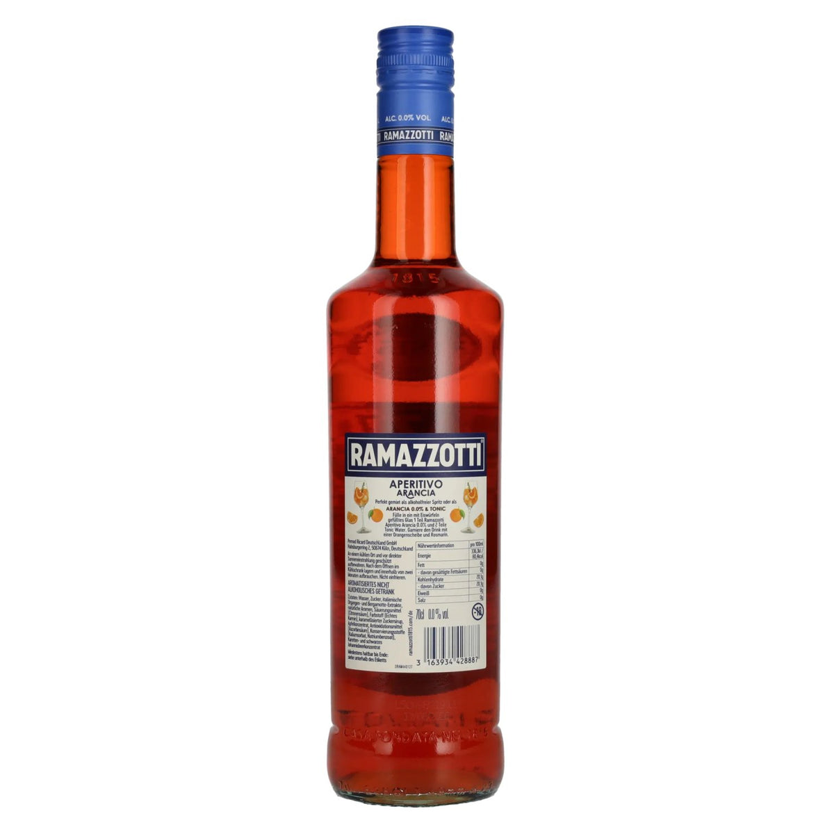 Ramazzotti Aperitivo Arancia Non-Alcoholic 0,7l