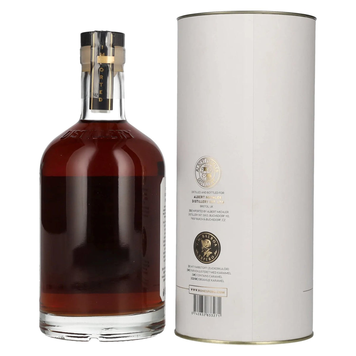 Ron Espero Caribbean Coconut & Rum Liqueur 40% Vol. 0,7l in Geschenkbox