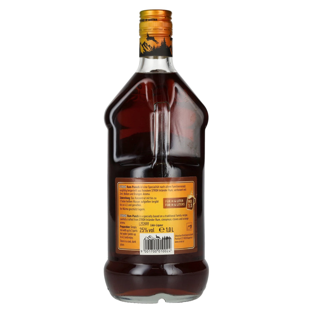 Stroh Rum Punsch 25% Vol. 1l