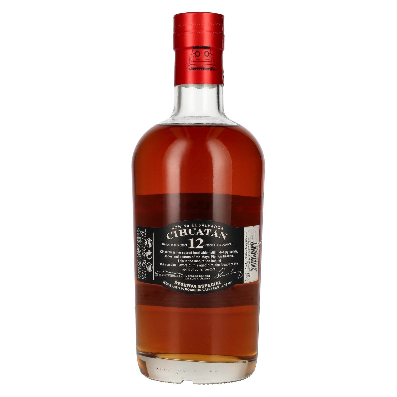 Cihuatán 12 Solera Reserva Especial Rhum 40% vol. 0,7l
