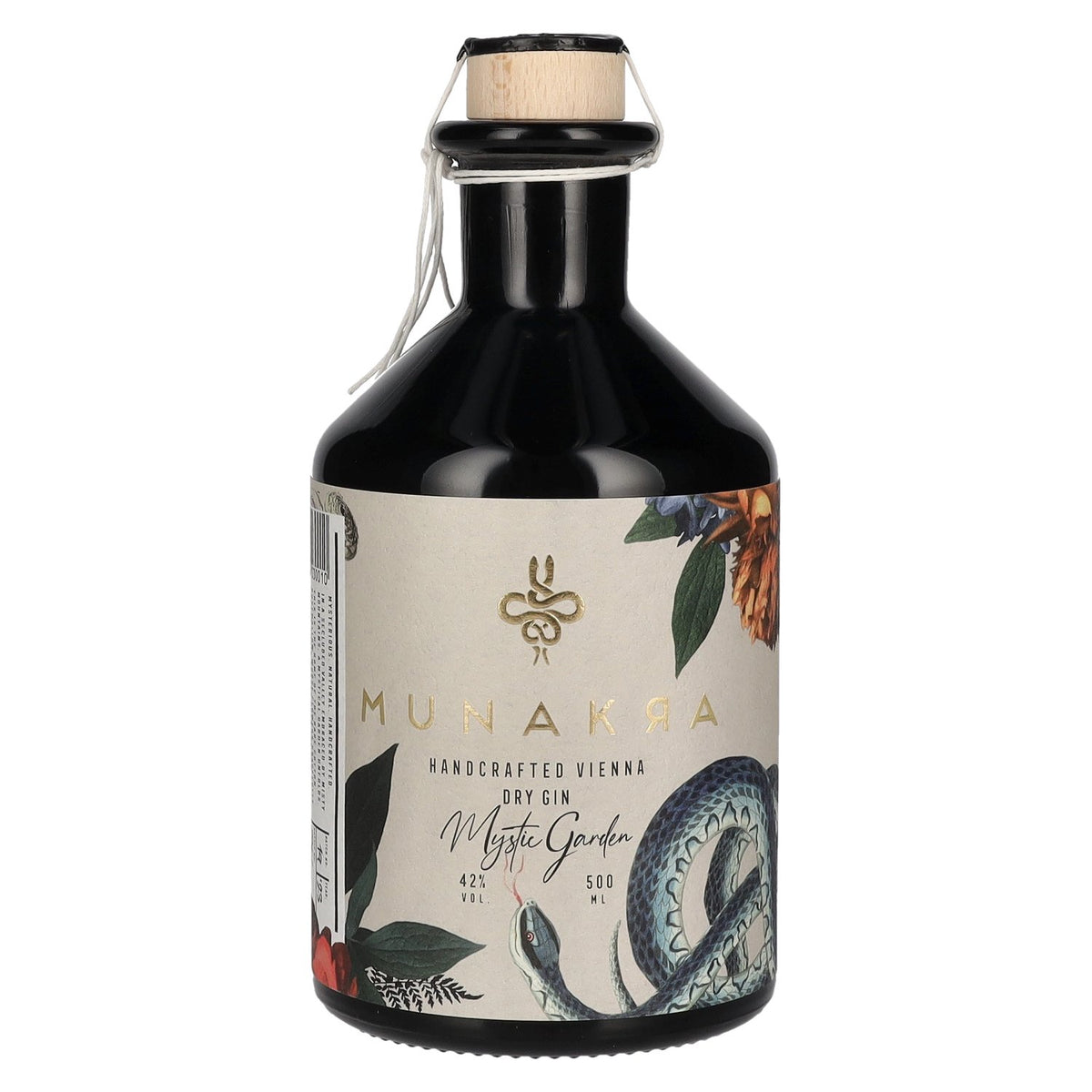 Munakra Handcrafted Vienna Dry Gin Mystic Garden 42% vol. 0.5 l