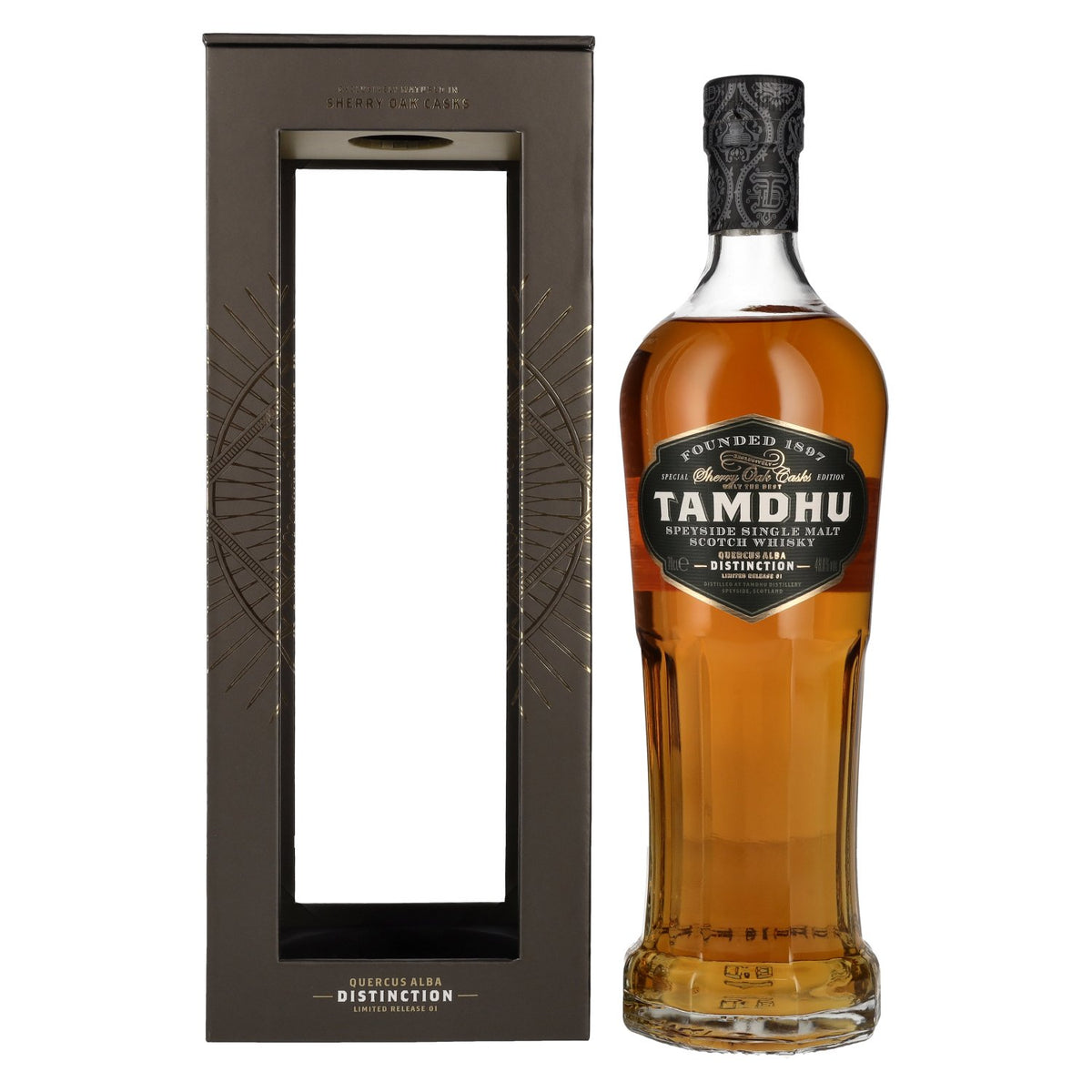 Tamdhu DISTINCTION I Speyside Single Malt Scotch Whisky 48% Vol. 0,7l in gift box