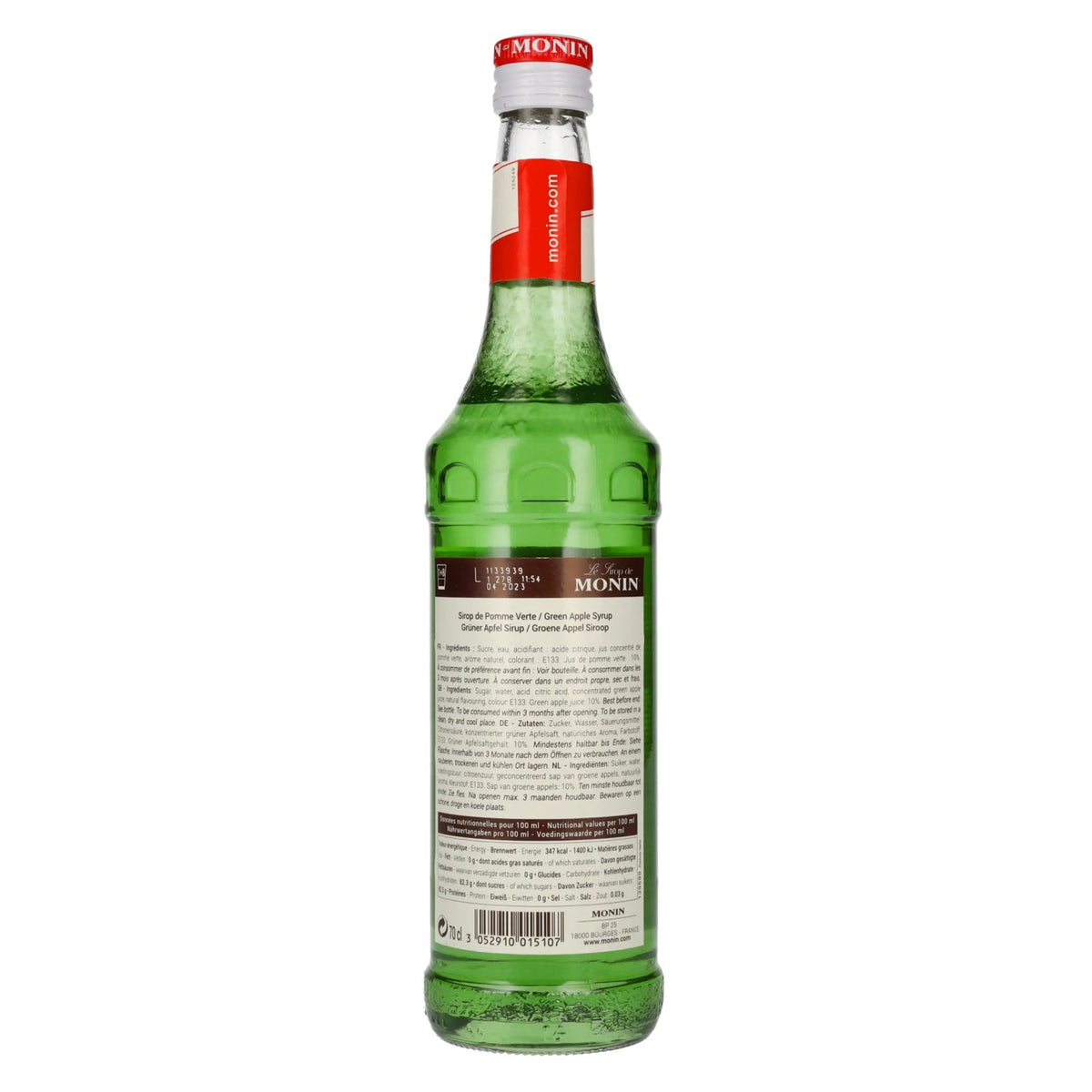 Le Sirop de Monin POMME VERTE 0,7l