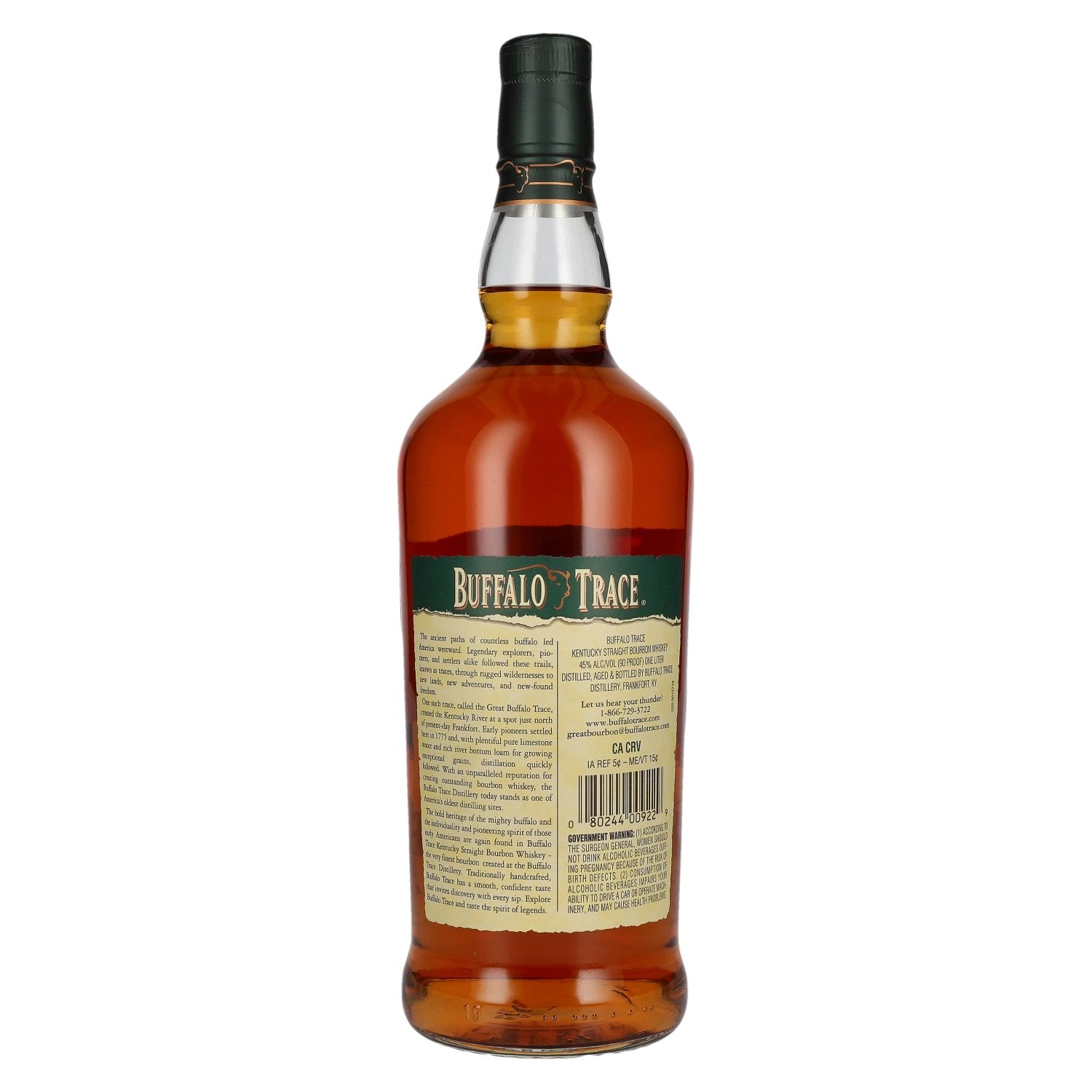 Buffalo Trace Kentucky Straight Bourbon Whiskey 45% Vol. 1l