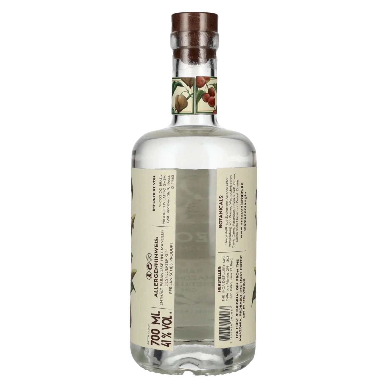 Amazonian Gin Company Cantinero Edition 41% Vol. 0,7l