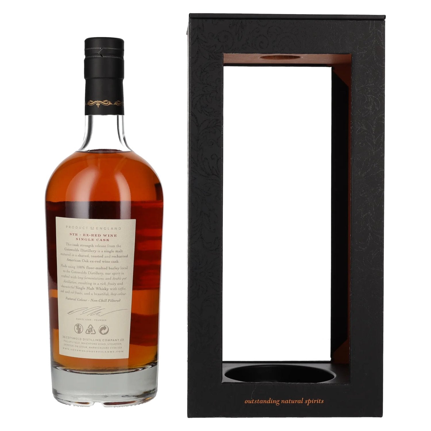Cotswolds SINGLE CASK 5 Years Old Single Malt Whisky 2016 60,6% Vol. 0,7l in gift box