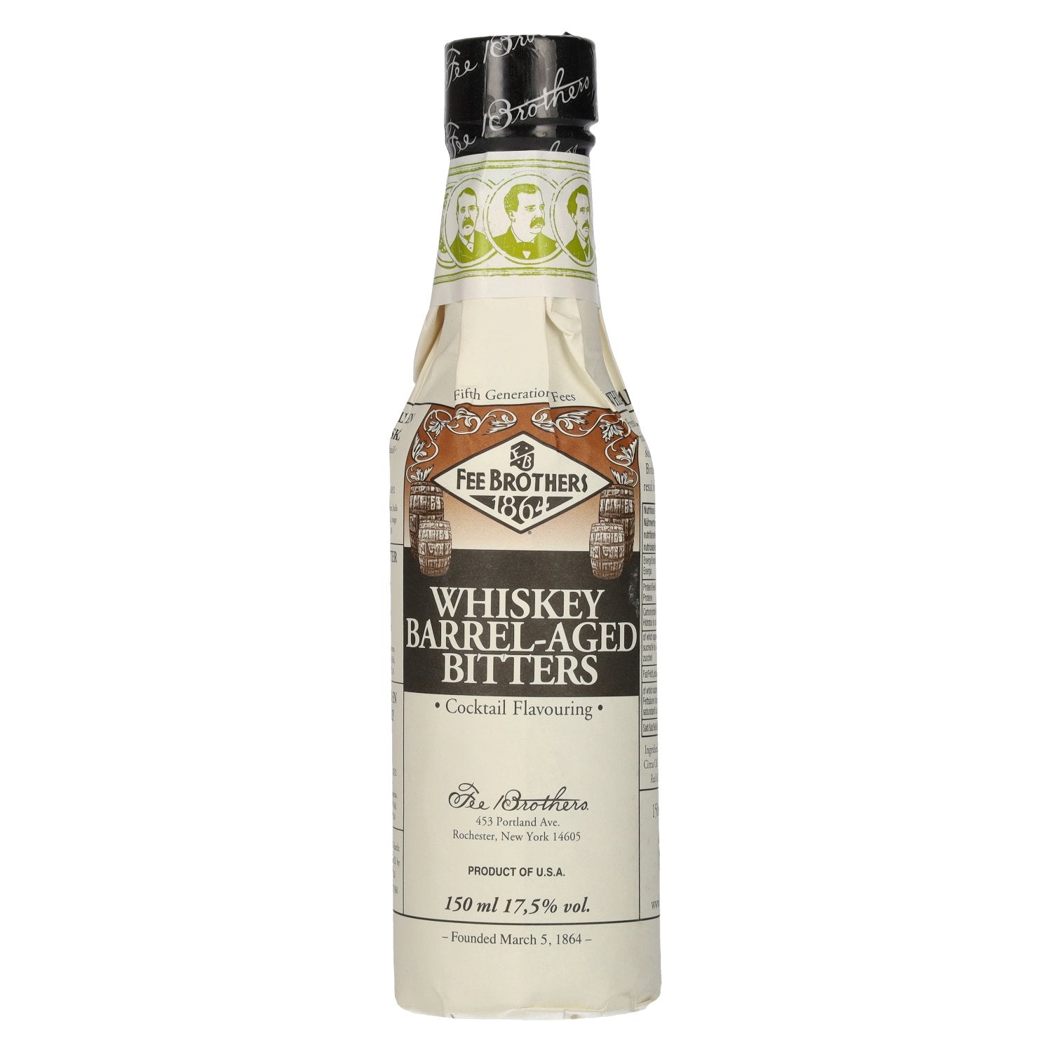 Fee Brothers Whisky Barrel-Aged Bitters 17.5% ABV 0.15l
