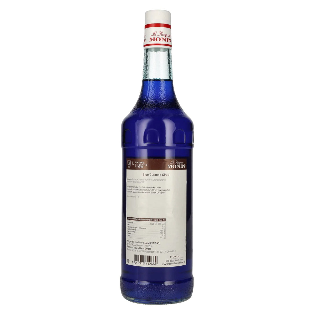 Le Sirop de Monin CURACAO BLAU 1l