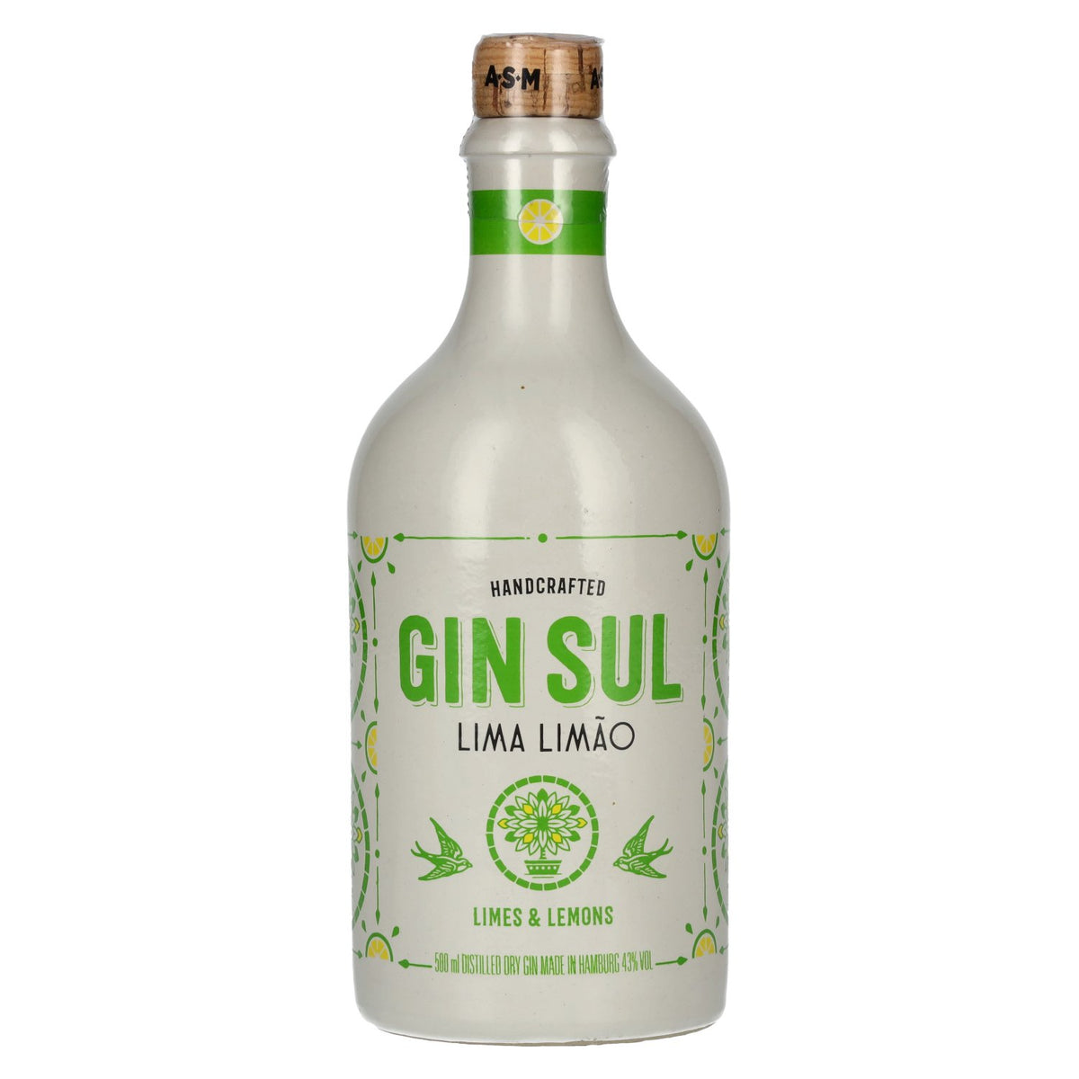 Gin Sul Lima Limão Limes &amp; Lemons 43% Vol. 0,5l