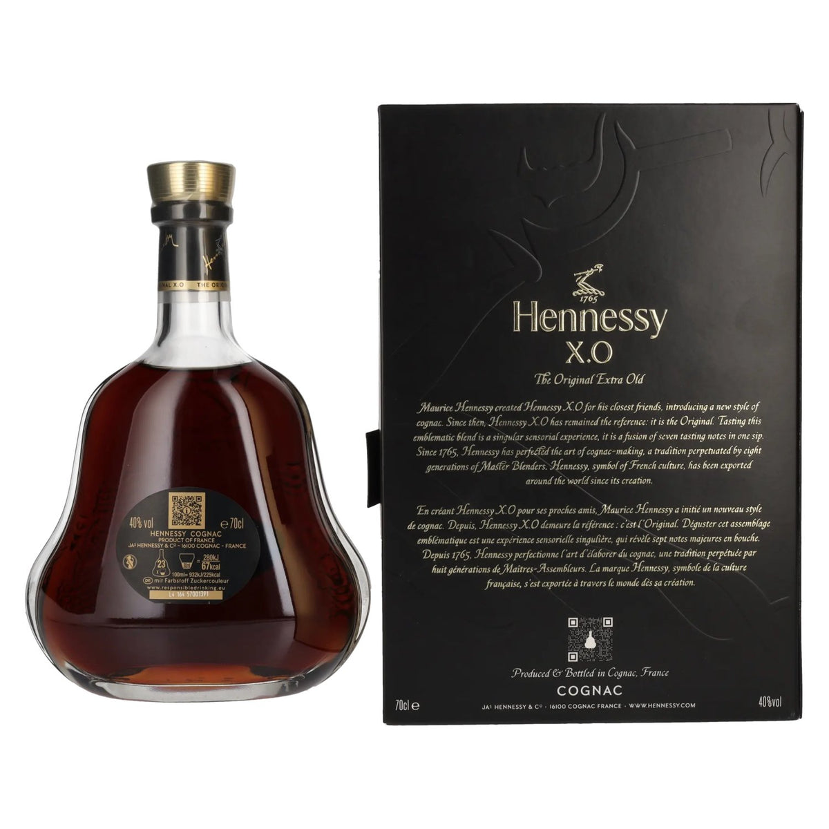 Hennessy XO Cognac 40% vol. 0,7l en coffret cadeau