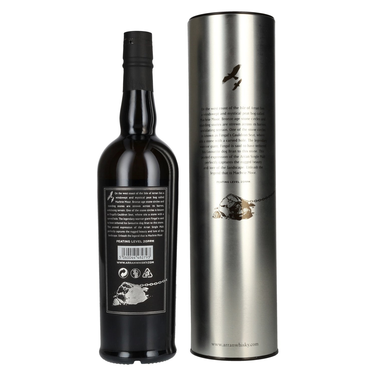 Arran MACHRIE MOOR The Peated Arran Malt CASK STRENGTH 56,2% Vol. 0,7l en Tinbox
