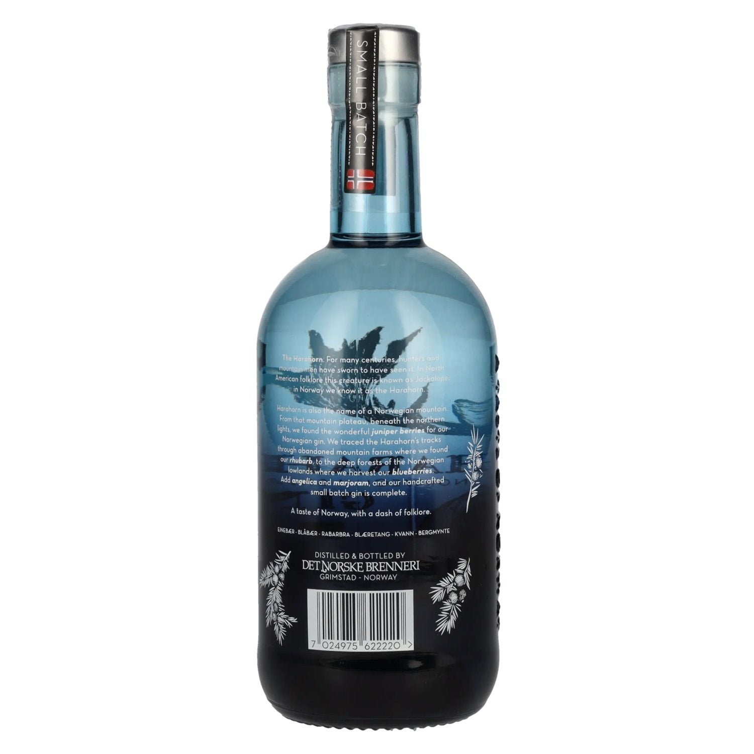 Harahorn Gin norvégien à petite échelle 46% vol. 0,5l