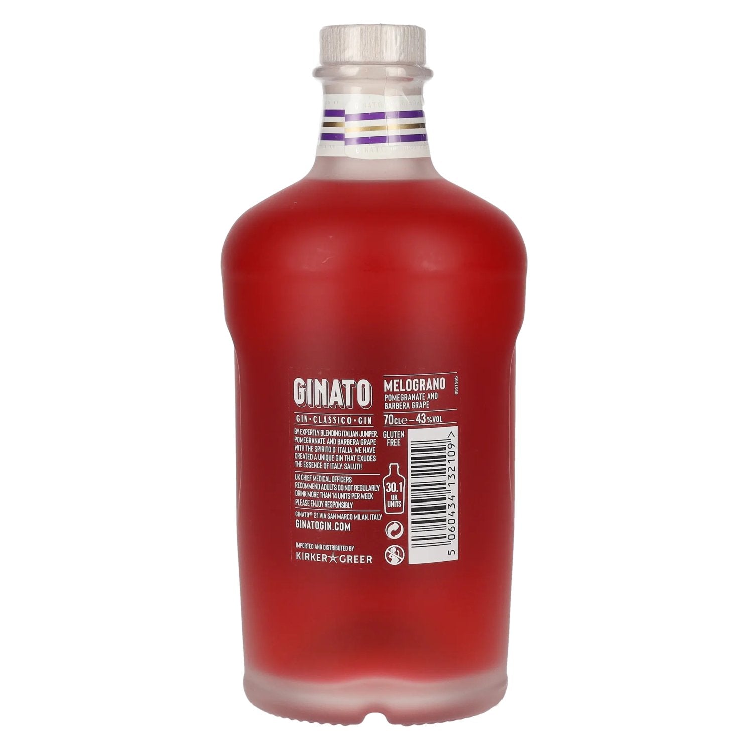 Ginato Melograno Gin 43% Vol. 0,7l