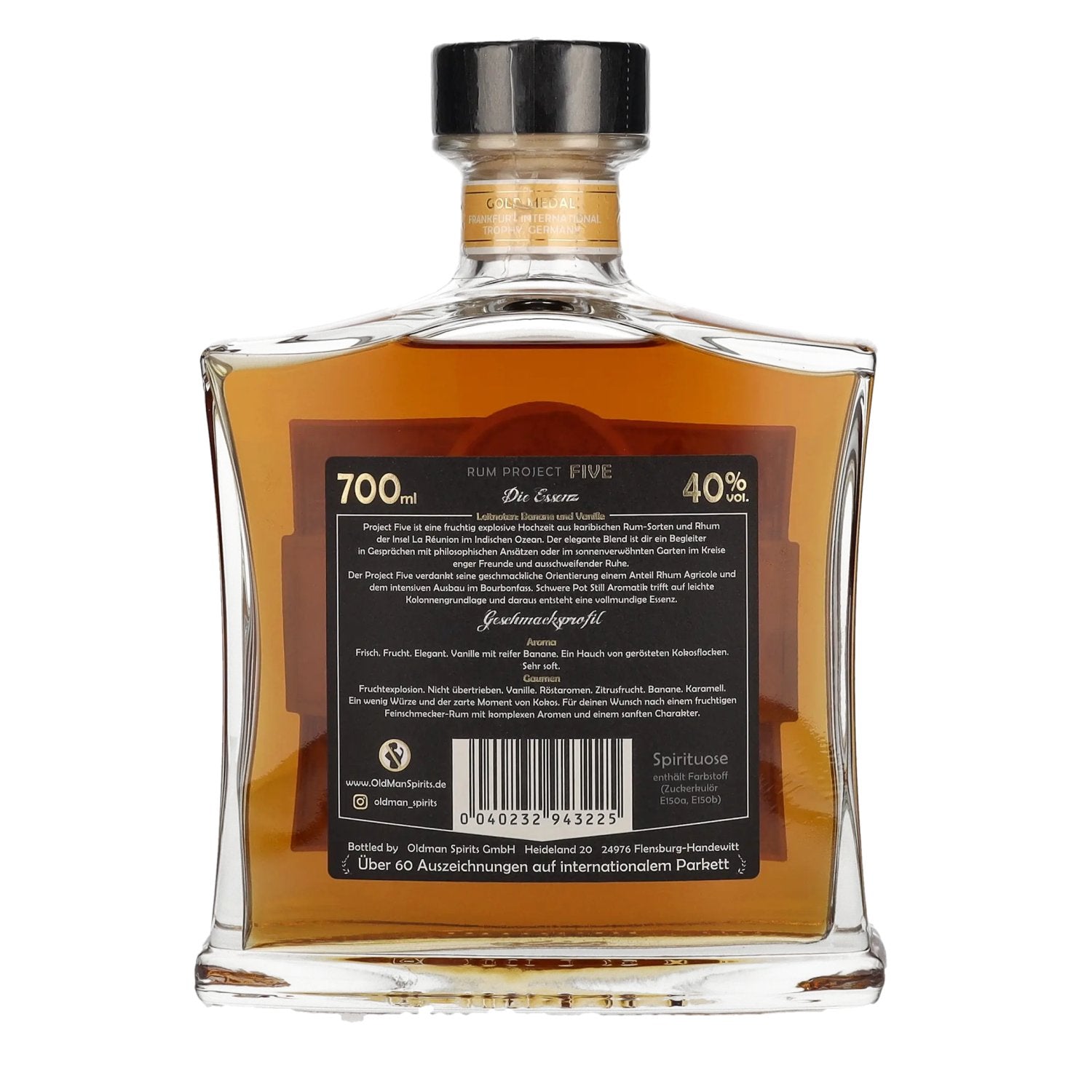 Old Man Rum Project FIVE Leisure Harbour 40% Vol. 0,7l