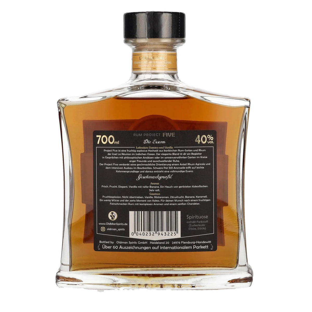 Old Man Rum Project FIVE Leisure Harbour 40% Vol. 0,7l