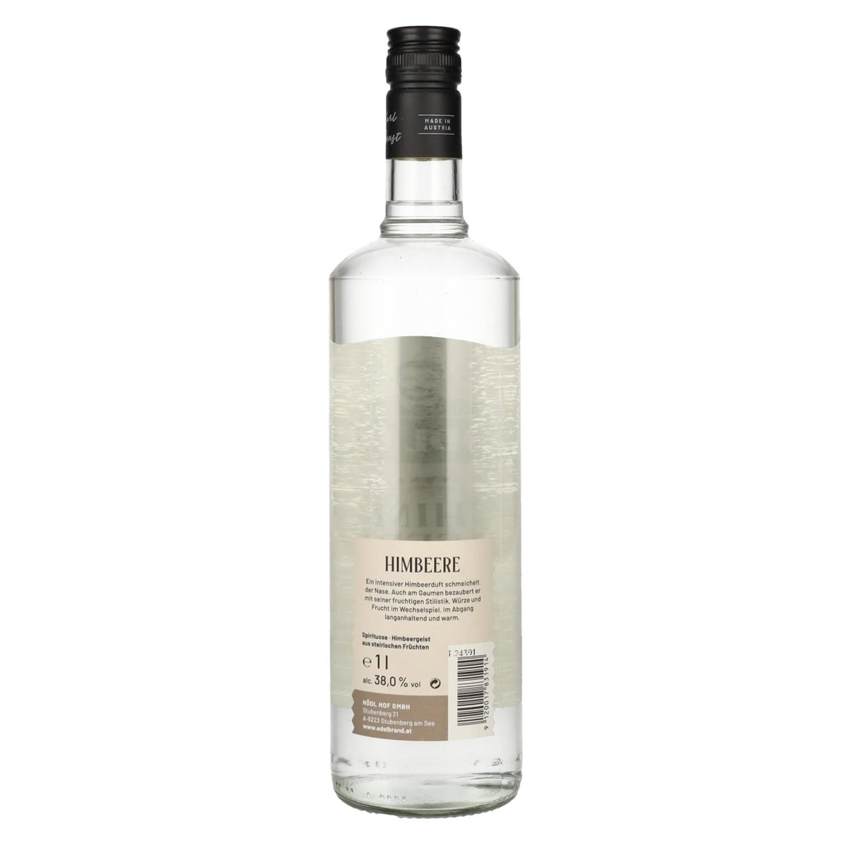 Hödl Hof Original HIMBEERE Geist 38% Vol. 1l